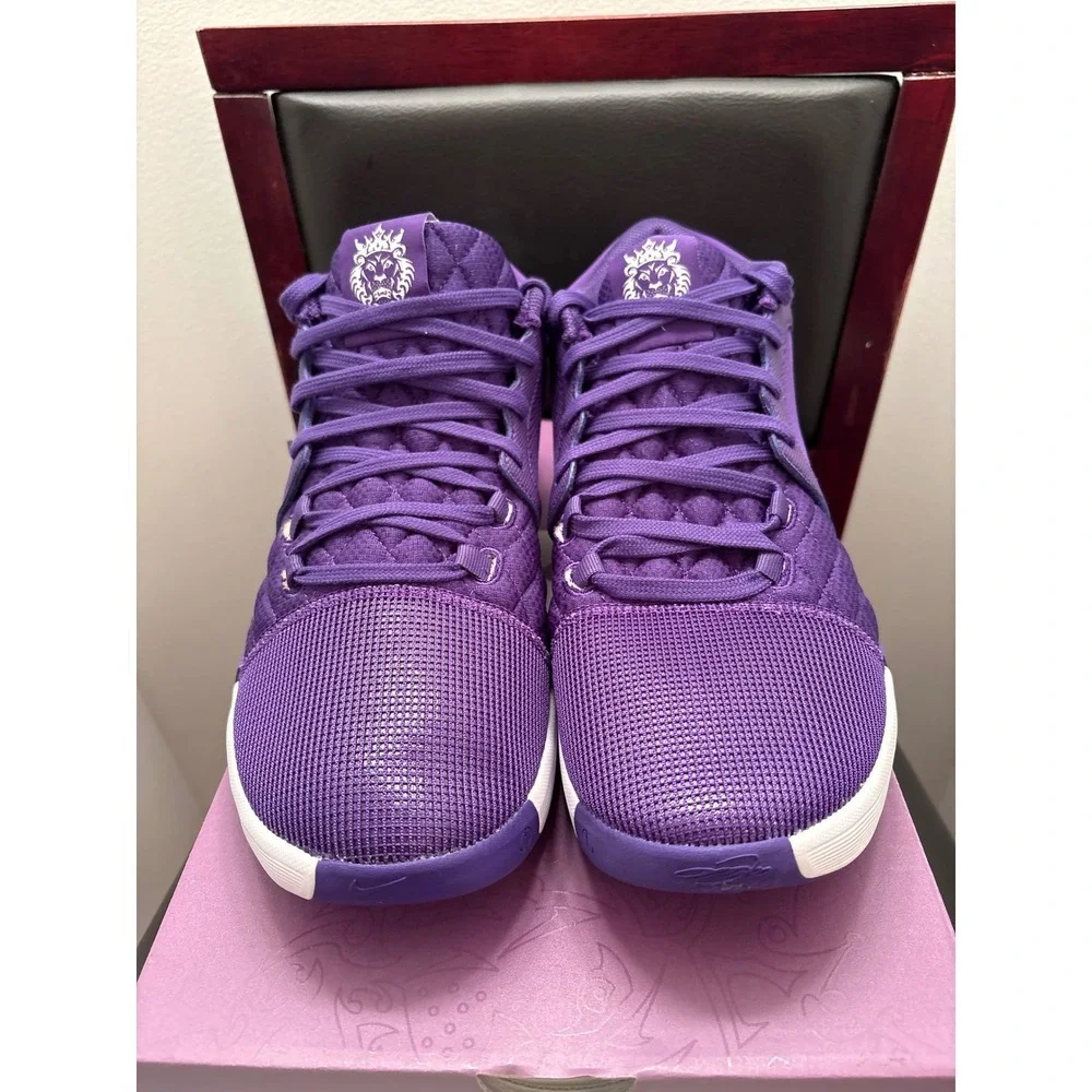 Nike Lebron Witness VIII TB Men's Basketball Shoes Field Purple White Size 11